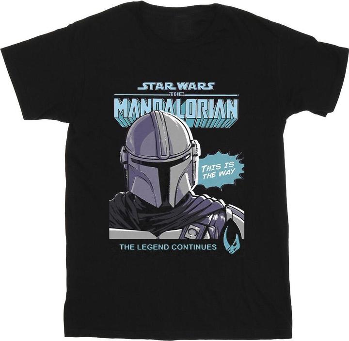 Produktbild Star Wars Mando Comic Cover TShirt Jungen (152, 158)