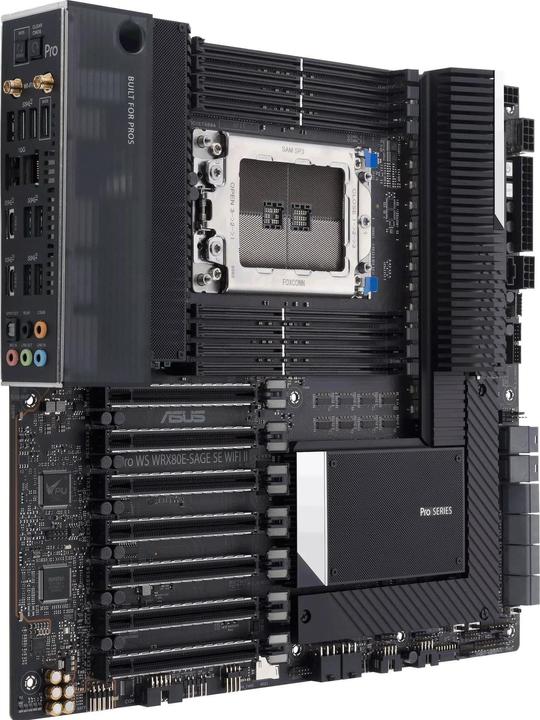 Productafbeelding ASUS Pro Ws Wrx80e-Sage Se Wifi Ii (sWRX8, AMD WRX80, E-ATX)