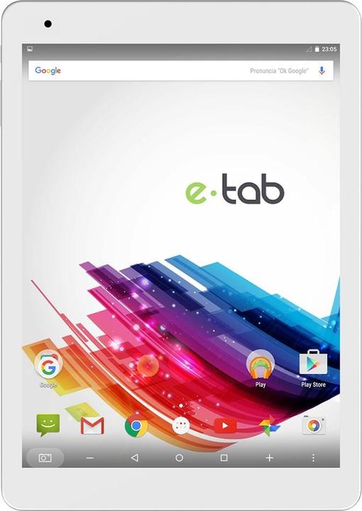 Actual product image e-tab Dual boot tablet - Android + Windows 10 (3G, 9.70", 64 GB, White)