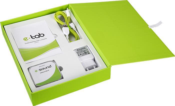 Actual product image e-tab Dual boot tablet - Android + Windows 10 (3G, 9.70", 64 GB, White)