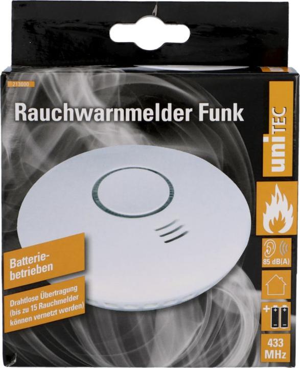Produktbild Unitec Funk-Rauchmelder