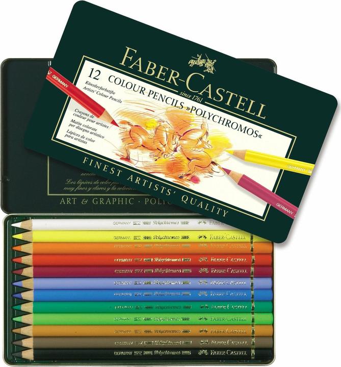Actual product image Faber-Castell Polychromos (Multicoloured, 12 x)