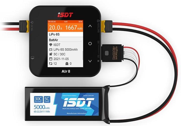 Produktbild Isdt AIR8 500 W DC, 1-8S, BattAir