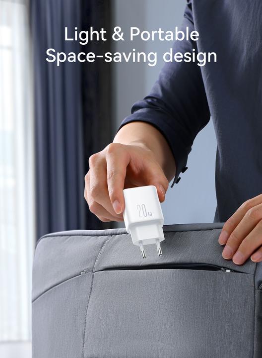 Actual product image Joyroom EU Plug PD 20W Fast Charger Type-C Charger (20 W)