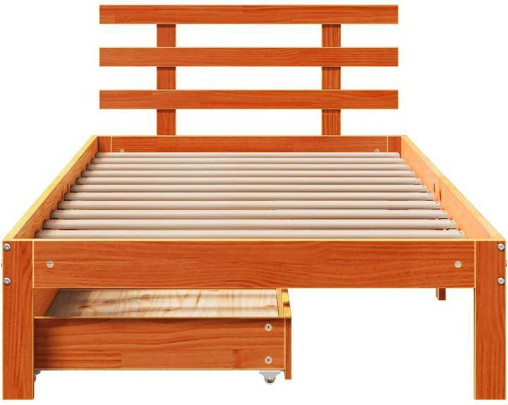 Produktbild VidaXL Bett mit Schubladen Kiefer (100 x 200 cm)