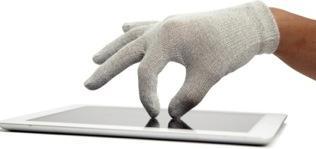 Produktbild Agloves Natural Touch Gloves für Touchscreens Weiss (M)