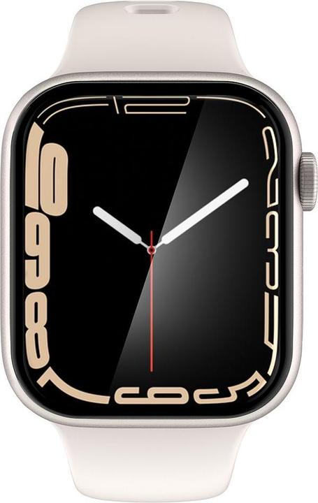 Actual product image Spigen ProFlex EZ FIT Apple Watch 7 45mm 2szt./2pcs AFL04051 Szkło Hybrydowe