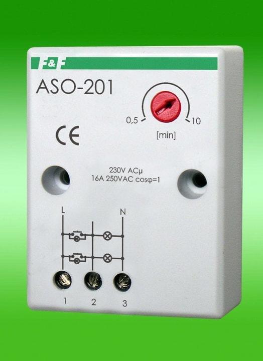 Immagine prodotto F&R Interruttore automatico per scale 230V 16A con montaggio a superficie IP40 - ASO-201