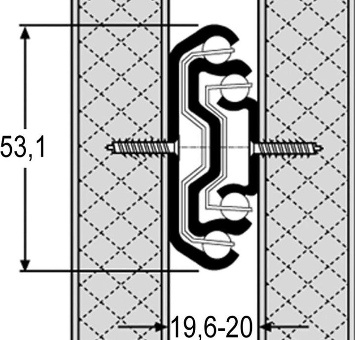 Image du produit Accuride Glissières à billes à extension complète (usage intensif) 5321EC