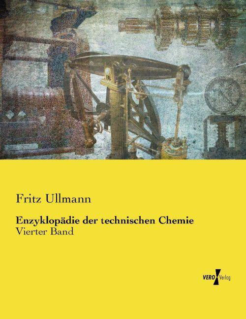 Actual product image Enzyklopädie der technischen Chemie (German, Fritz Ullmann, 2015)