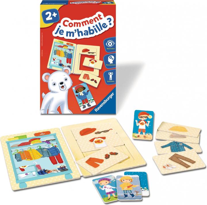 Actual product image Ravensburger Jeux de Découverte : Comment je m'habille 2016 (French)