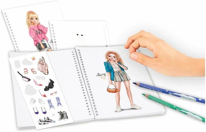 Image du produit Top Model Livre de coloriage de poche