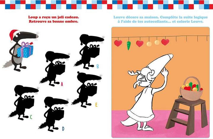 Image du produit Mon cahier d'activités Loup / Vive Noël! (Français, Thuillier Éléonore, 2024)
