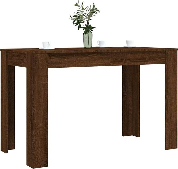 Actual product image VidaXL Esstisch Braun Eichen-Optik 120x60x76 cm (120 x 60 x 76 cm)