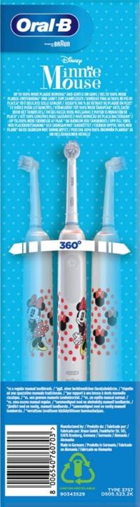 Immagine prodotto Oral-B Junior Minnie Mouse (Spazzolino oscillante)