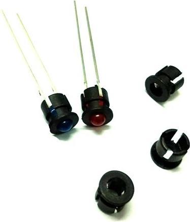Immagine prodotto OEM Porta LED di plastica 3mm 5 pezzi