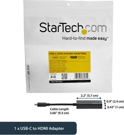 Produktbild StarTech USB-C zu (HDMI, 14.70 cm)