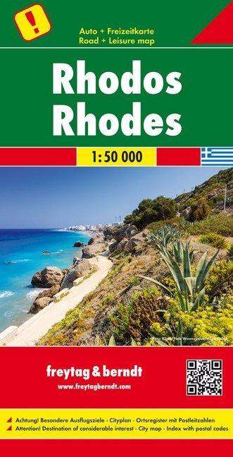 Produktbild Lider 1:50.000 Karte der griechischen Insel Rhodos