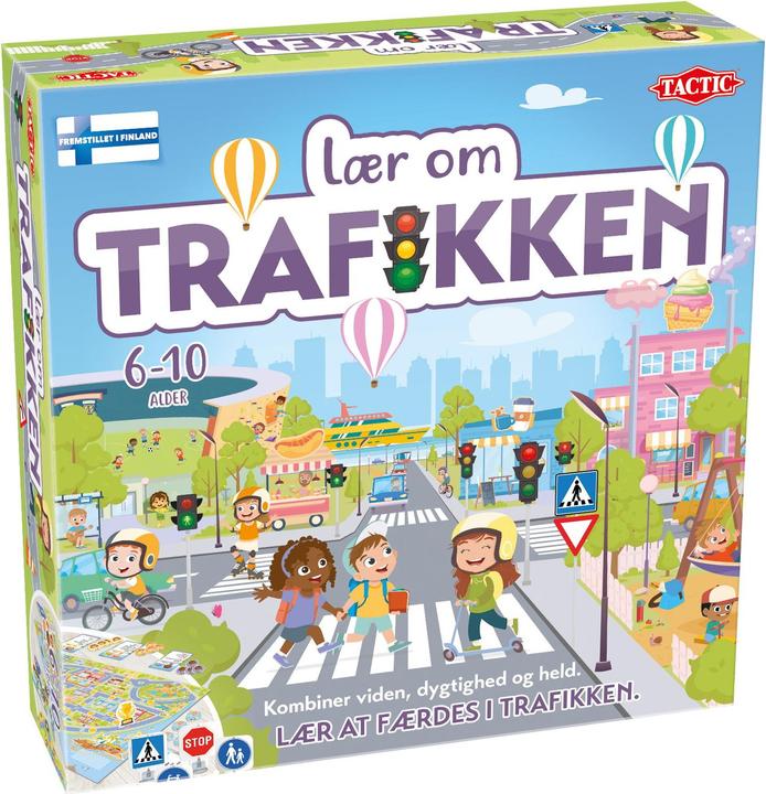 Produktbild Tactic Games - Let's learn Traffic Game (DK) (59752)