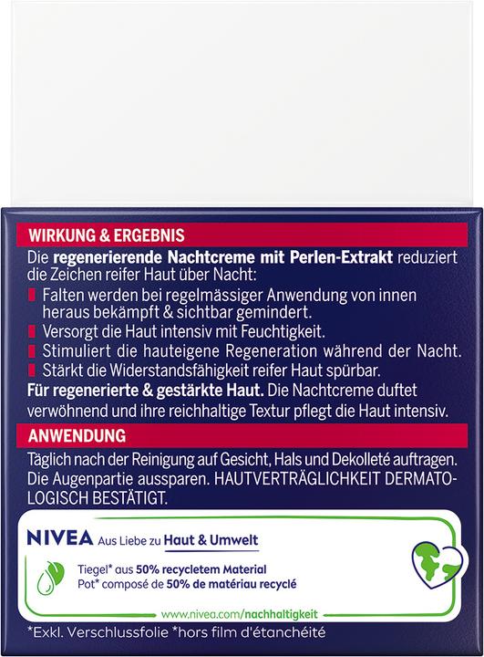 Actual product image NIVEA Vital Anti-Age Regenerating Night Cream (50 ml, Night cream)