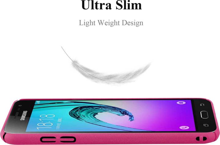 Image du produit Cadorabo Couverture rigide Frosty Cover (Samsung Galaxy J3 (2016))