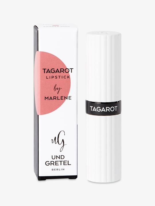 Actual product image Und Gretel Berlin Lips - TAGAROT VEGAN Lipstick by Marlene Powder Rose (Power Red)