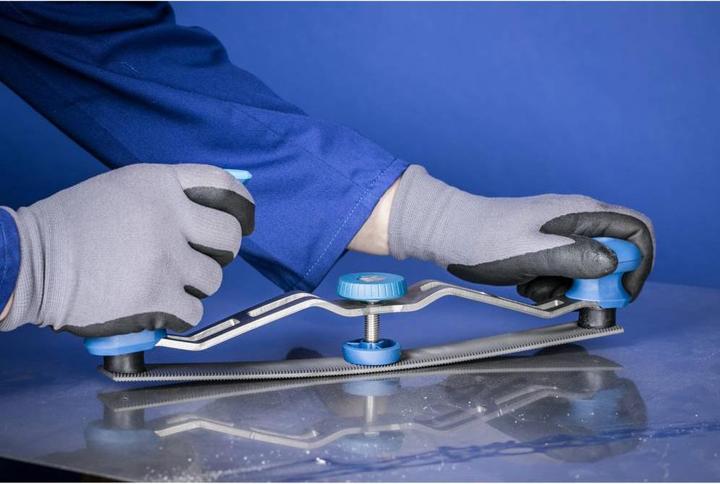 Produktbild Pferd Karosseriefeilenblatt gefräst Flachstumpf Zahnung 3-Radial Feinbearbeitung (300 mm)