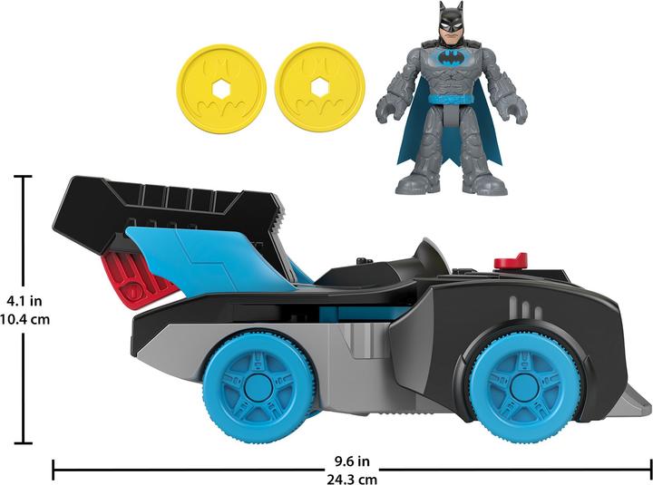 Immagine prodotto Mattel Bat-Tech 2-in-1 Batmobile & Batwing