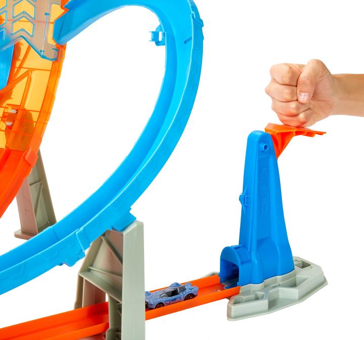 Produktbild Mattel Riesen Looping-Crash Trackset