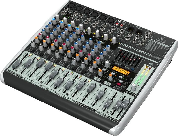 Actual product image Behringer Xenyx Qx1222usb (Studio- and Livemixer)