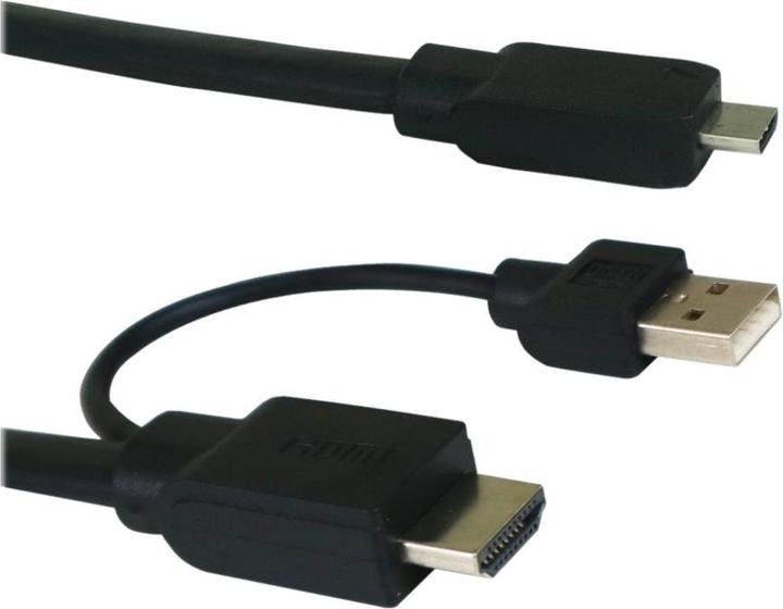 Gechic On-Lap 1305 - HDMI-Kabel - USB, HDMI-Stecker - 1,2 m (1.20 m, HDMI)