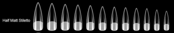 Image du produit Canni Boîte Nail Tip Clear Stiletto (Ongles artificiels)
