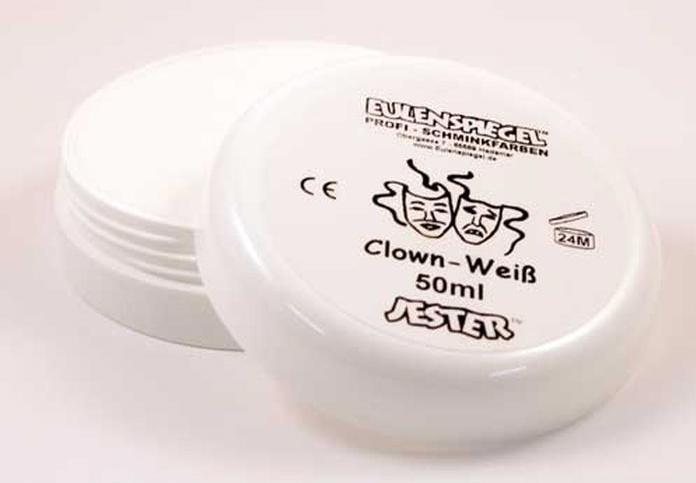 Produktbild Eulenspiegel Clown-Weiss