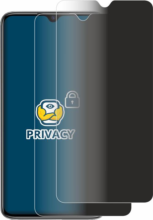 Productafbeelding BROTECT Anti-spionnetje privacyfolie Beschermfolie tegen blauw licht (2 Stuk, Xiaomi Mi 9 Lite)