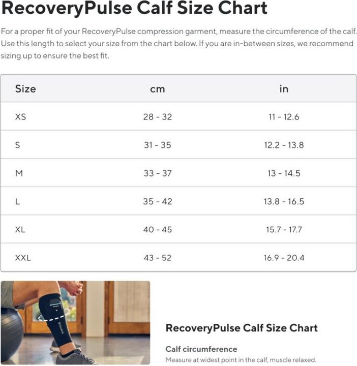 Image du produit Theragun RecoveryPulse - Manchon de calf (mollet) - M