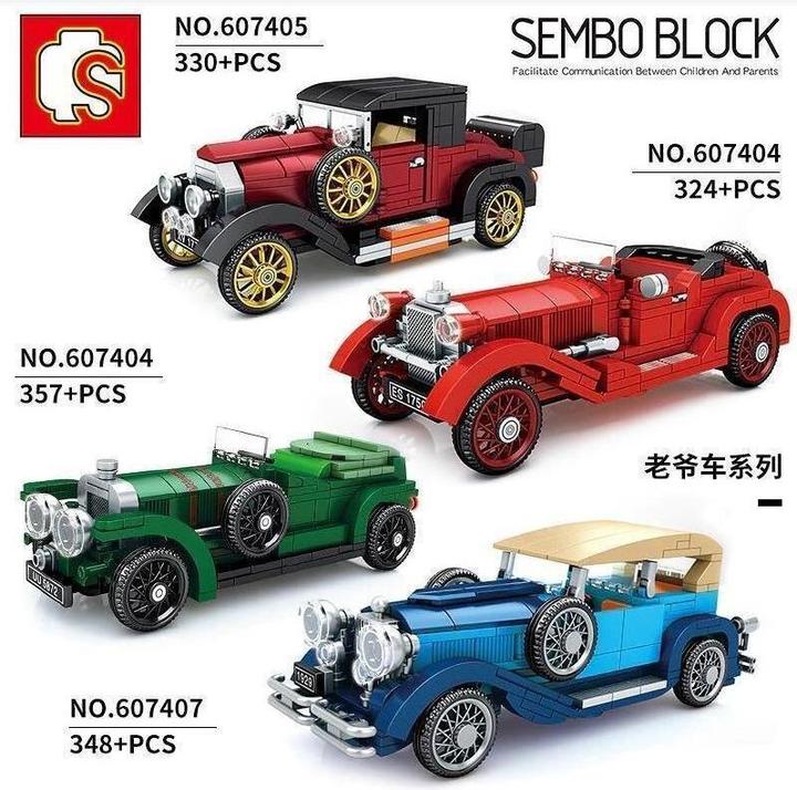 Produktbild Sembo 607406 - Classic Car Oldtimer grün