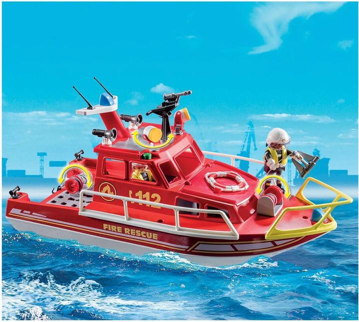 Produktbild Playmobil Feuerlöschboot (71598, Playmobil City Action)