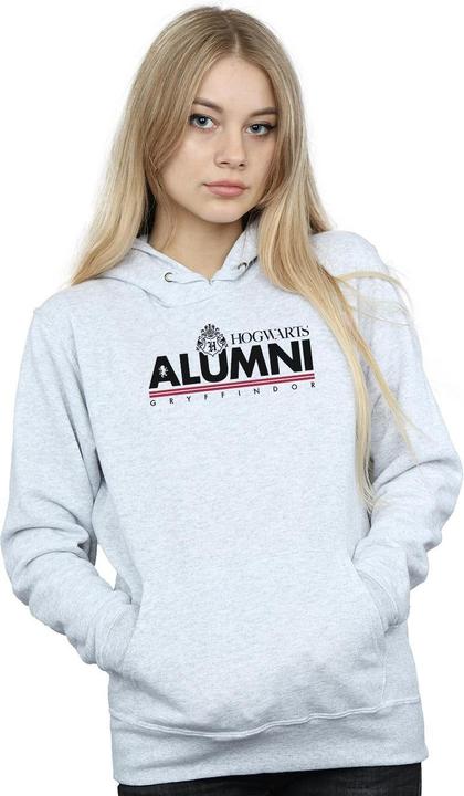 Actual product image Womens/Ladies Hogwarts Alumni Gryffindor Hoodie (L)