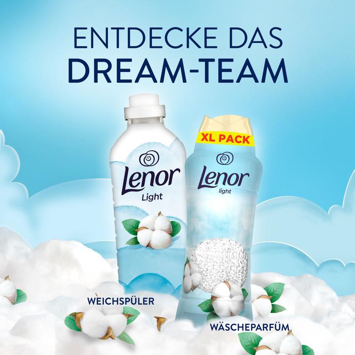 Actual product image Lenor Light Frische Baumwollblüte (90 Washing cycles, Pearls)