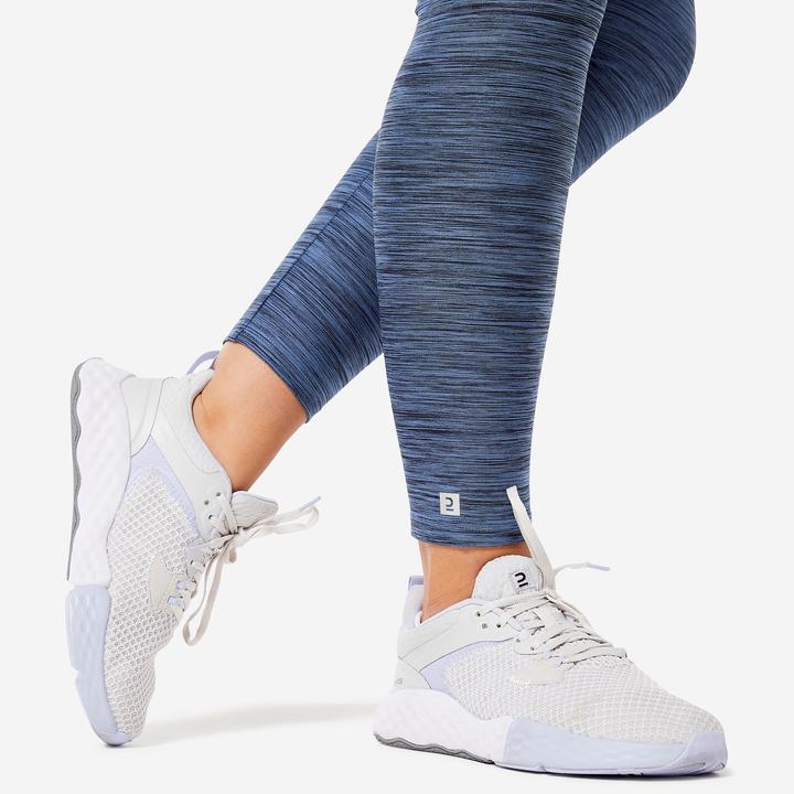 Image du produit Domyos Leggings femme - FTI 100 bleu chiné (M)