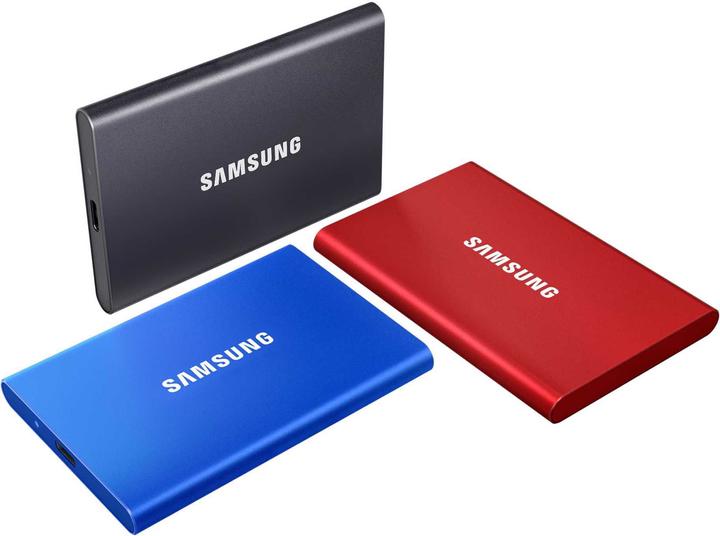 Actual product image Samsung Portable T7 Red (2000 GB)