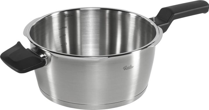 Actual product image Fissler Vitaquick Premium quick frying pan without insert 3.5 litres (22 cm, Steam cooker, Stainless steel)