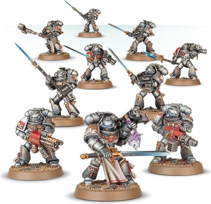 Immagine prodotto Games Workshop Warhammer 40.000 - Squadra d'assalto dei Cavalieri Grigi