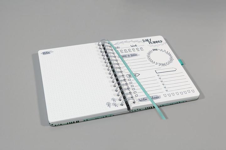 Produktbild Sigel Bullet Journal Buchkalender Jolie "Mint Inspiration" (168 x 215 mm, Englisch)
