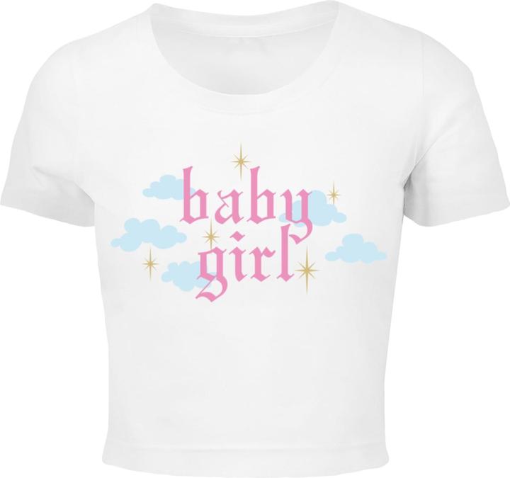 Miss Tee Baby Girl Cropped Tee - 105747