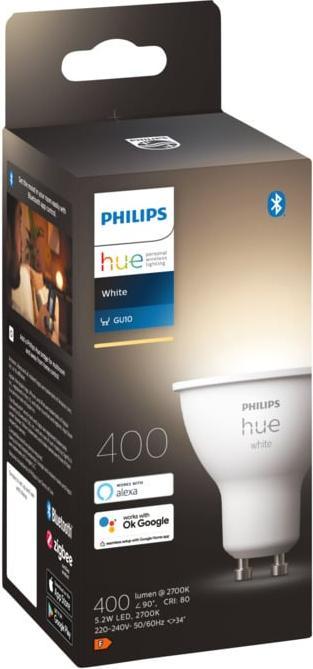 Productafbeelding Philips Hue 4,2W GU10 1P (GU10, 4.20 W, 400 lm, 1 x, E)