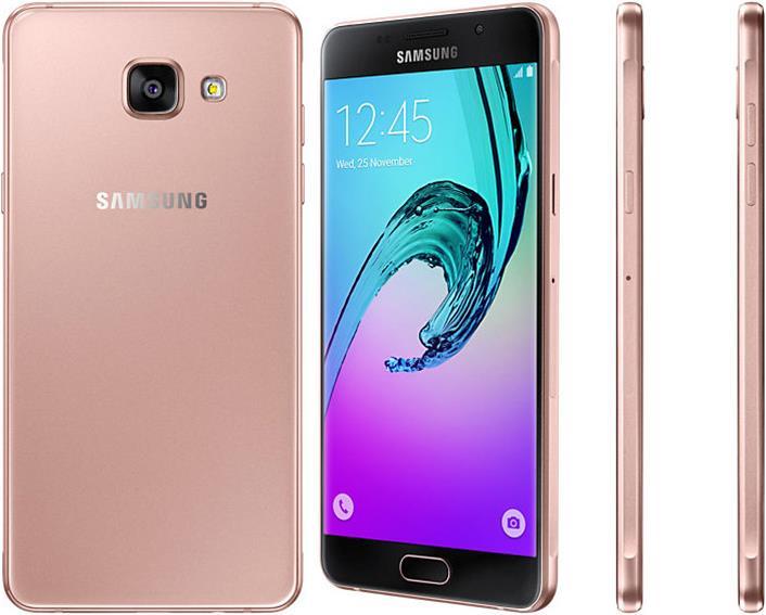 Produktbild Samsung Galaxy A5 (2016) (16 GB, Pink, 5.20", Single SIM, 13 Mpx, 4G)