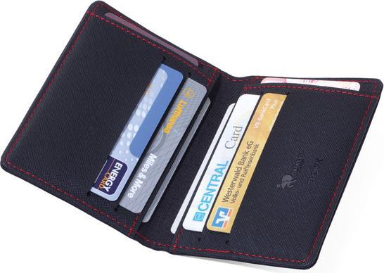 Immagine prodotto Troika Custodia protettiva per carte CARDSAVER, nera
