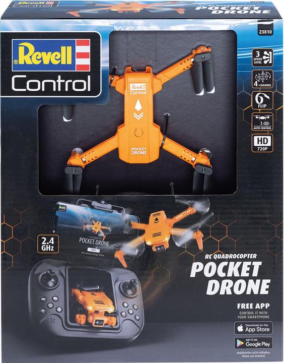 Immagine prodotto Revell RC Quadrocopter Pocket Drone (7 min, 59 g)