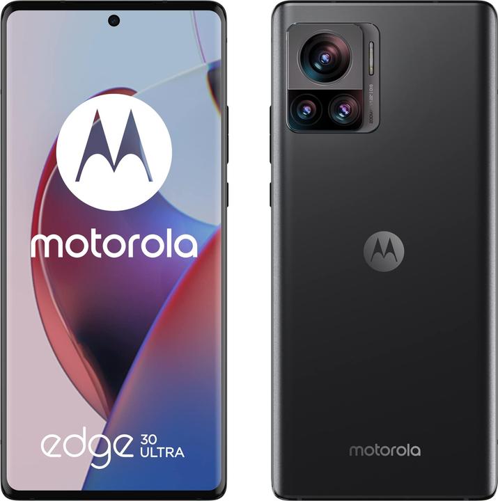 Productafbeelding Motorola Edge30 Ultra (256 GB, Interstellair zwart, 6.67", Dubbele SIM, 200 Mpx, 5G)